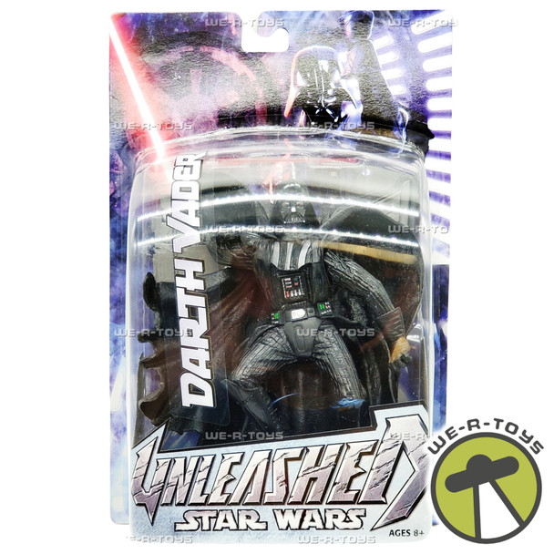 Star Wars Unleashed Darth Vader Action Figure 2005 Hasbro No. 85582 NRFP
