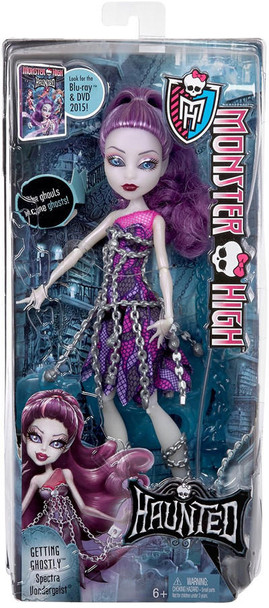 Monster High Haunted Getting Ghostly Spectra Vondergeist Doll 2014 Mattel DGB30