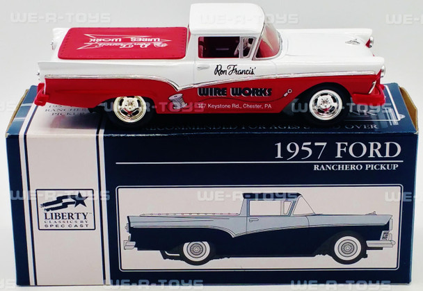 Eastwood Automobilia 1957 Ford Ranchero Pickup Truck Coin Bank No 324500 NEW