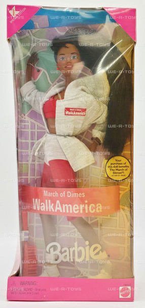 Barbie March Of Dimes Walk America Doll 1997 Mattel No 18507 NRFB