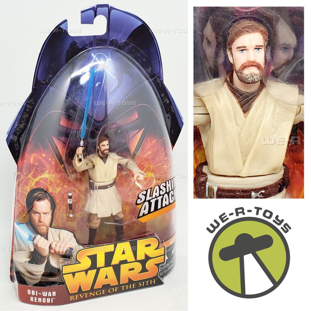 Star Wars Revenge of the Sith #1 Obi-Wan Kenobi Action Figure Hasbro 2005