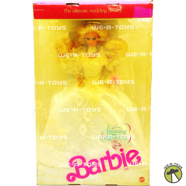 Barbie Wedding Fantasy Doll The Ultimate Wedding Dream Mattel 1989 # 2125 NRFB