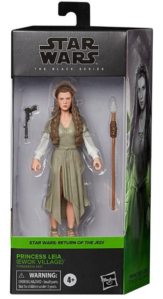 Star Wars The Black Series Princess Leia Ewok Village 6 Inch Action Figure