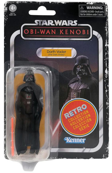 Star Wars Obi-Wan Kenobi Retro Collection Darth Vader 3.75 Inch Action Figure