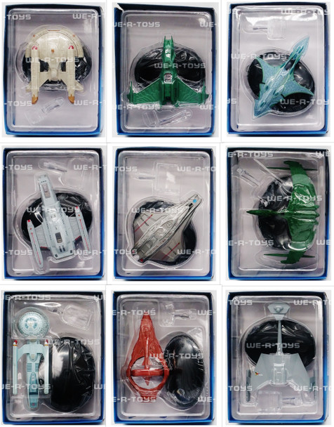 Eaglemoss Star Trek Starships Collection Lot of 9 USS Pasteur and More