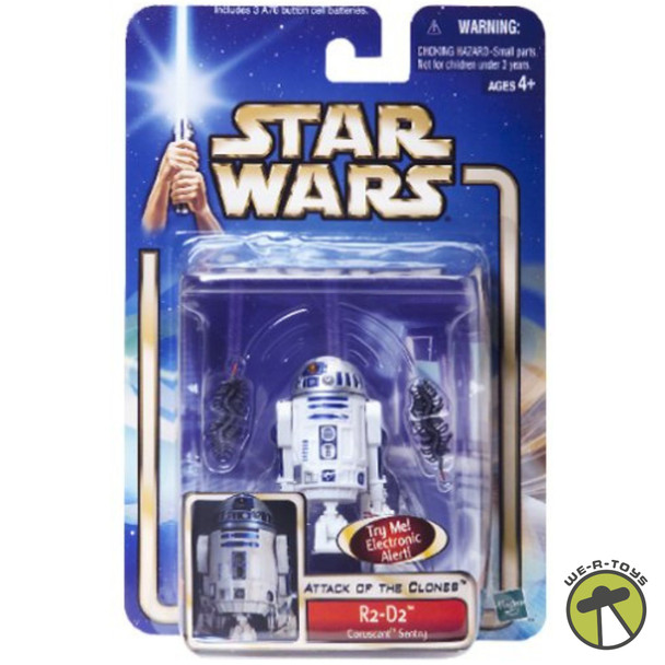 Star Wars Episode II Attack of the Clones R2-D2 (Coruscant Sentry) Action Figure