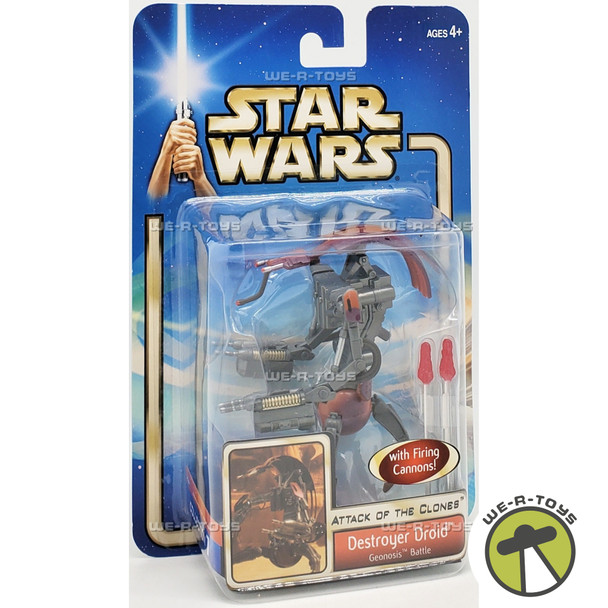 Star Wars Episode II Attack of the Clones Destroyer Droid Action Figure 2002