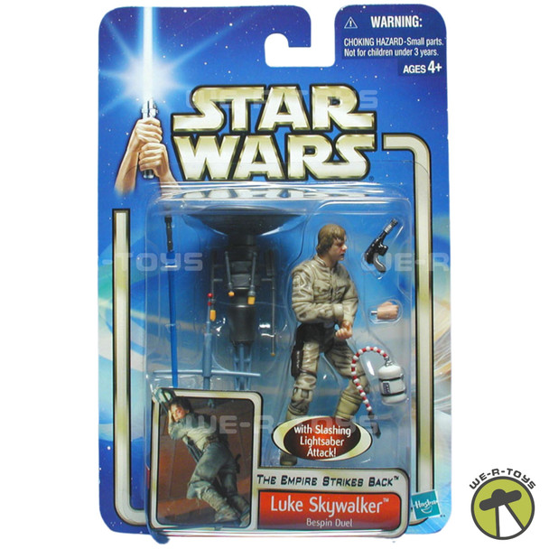 Star Wars The Empire Strikes Back Luke Skywalker Bespin Duel Action Figure 2002