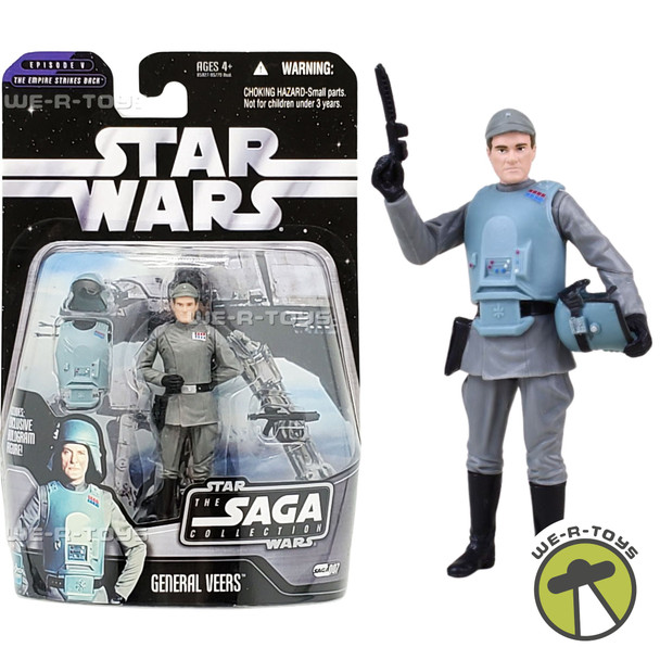 Star Wars The Saga Collection General Veers Action Figure Hasbro 2006