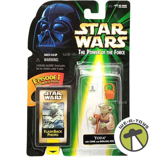 Star Wars Power of the Force Flashback Photo Yoda Action Figure Hasbro 1998