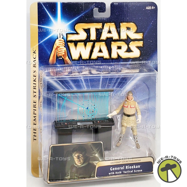 Star Wars Hoth Evacuation General Rieekan Action Figure 2003 Hasbro 84713