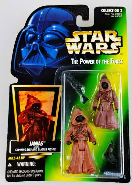 Star Wars The Power of the Force Jawas Action Figures 1996 Kenner 69607