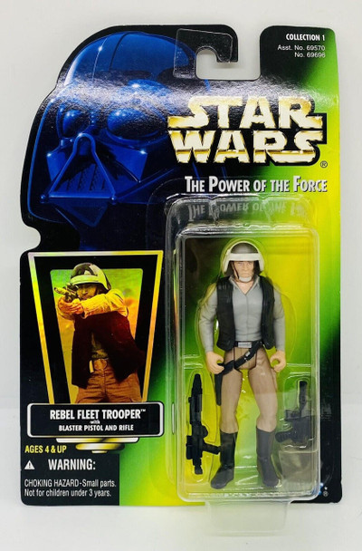 Star Wars The Power of the Force Rebel Fleet Trooper Action Figure Kenner 1996