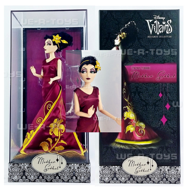 Disney Villains Designer Collection Mother Gothel Doll Disney Store Exclusive