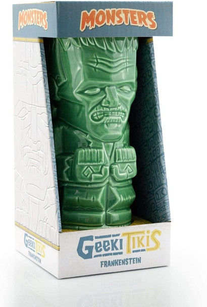 Monsters Geeki Tikis Frankenstein Monster Boris Karloff 18 ounce Ceramic Mug