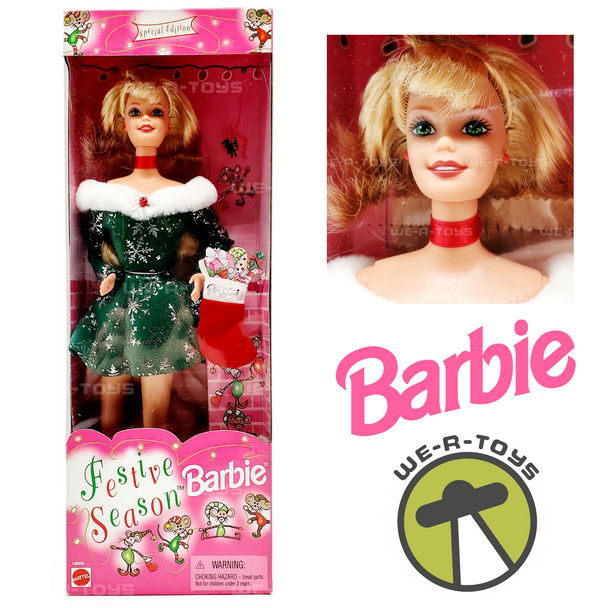 Festive Season Special Edition Barbie Doll 1997 Mattel 18909