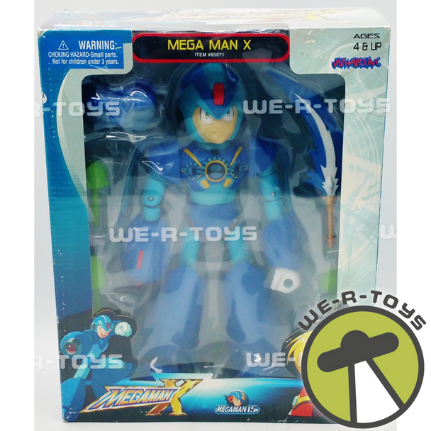 Mega Man X Action Figure 15th Anniversary Capcom Jazwares 2003 No 85071 NRFB