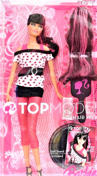Barbie Top Model Hair Wear Teresa Doll 2007 Mattel M5797