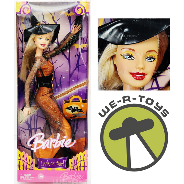 Barbie Trick or Chic Halloween Doll 2006 Mattel J0548