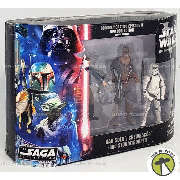 Star Wars Episode V Commemorative DVD Collection Figures Pack Hasbro 2006 NRFB