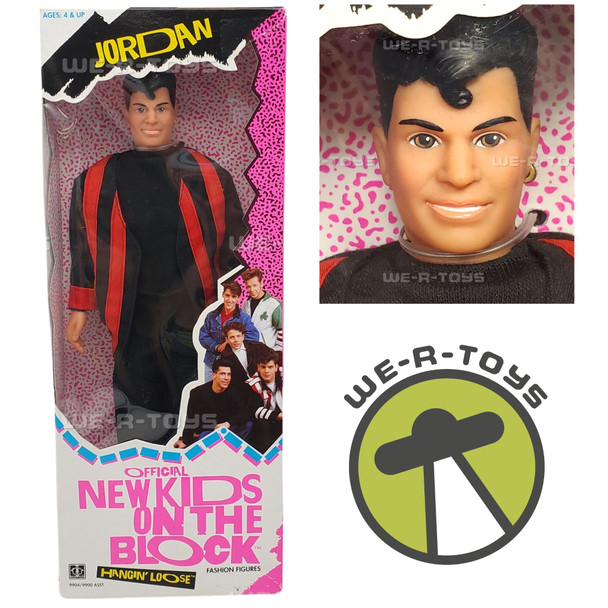 Official New Kids On The Block Hangin' Loose Jordan Doll 1990 Hasbro #9904 NRFB