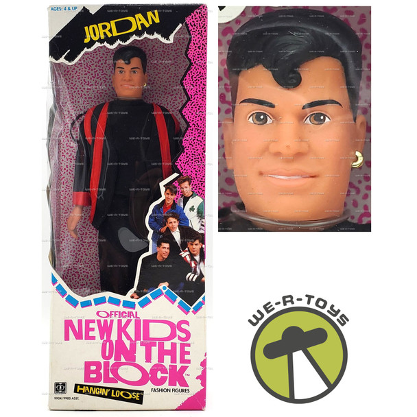 Official New Kids On The Block Hangin' Loose Jordan Doll 1990 Hasbro #9904