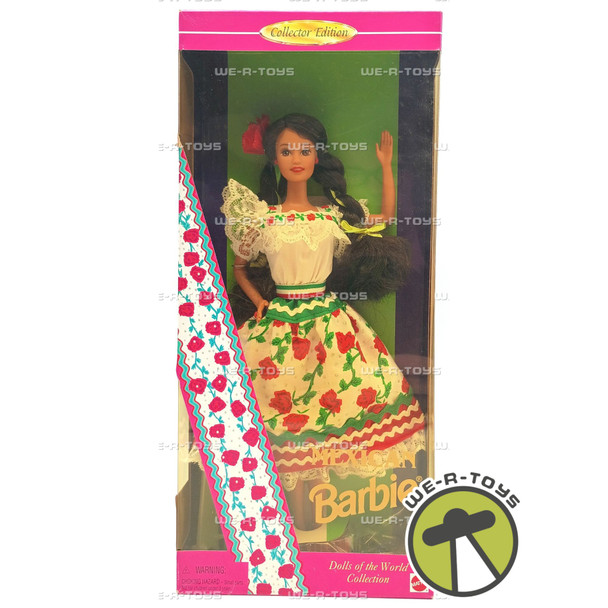 Mexican Barbie Doll Dolls of the World Collection 1995 Mattel No 14449