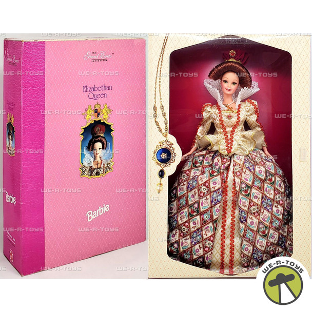 エリザベスアニバーサリー Elizabethan Queen Barbie Doll The Great Eras Collection 1994