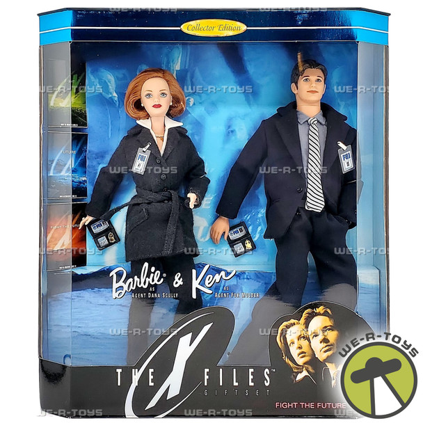 Barbie & Ken The X-Files Giftset Collector Edition Dolls 1998 Mattel 19630