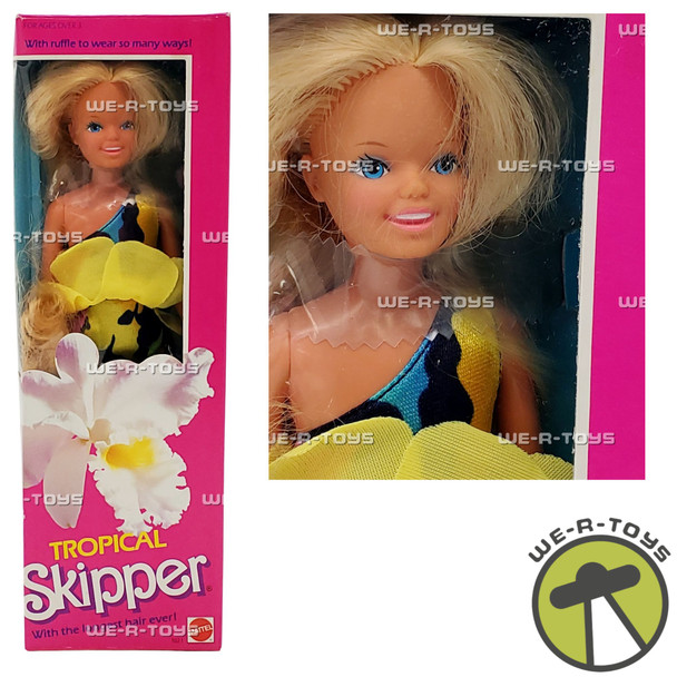 Barbie Tropical Skipper Doll 1985 Mattel Item No 1021 New