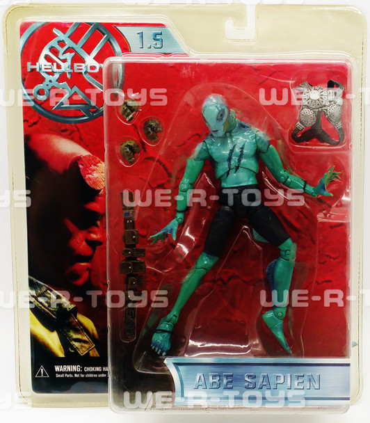 Mezco Toyz Hellboy Abe Sapien Action Figure Columbia Pictures 2004 No. 15030 NEW