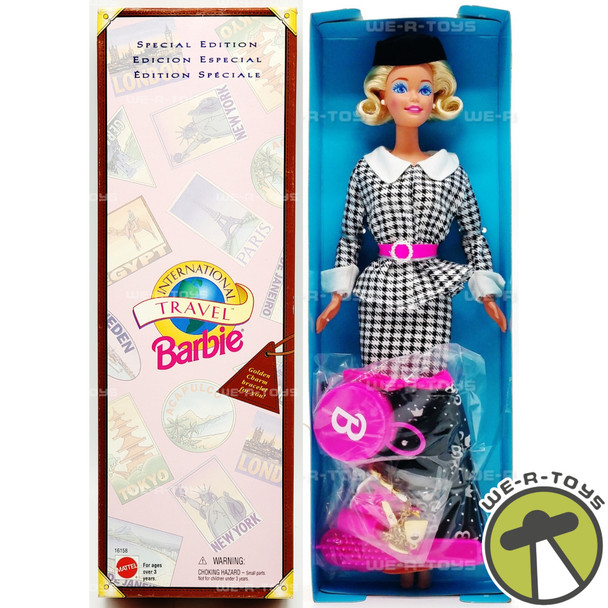 Barbie International Travel Doll 2nd in Series Small Box 1995 Mattel 16158 NEW