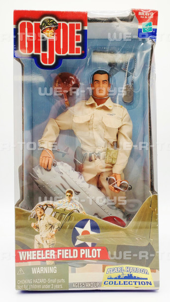 GI Joe Bravo Wheeler Field Pilot 2000 Hasbro No 81565 NRFB