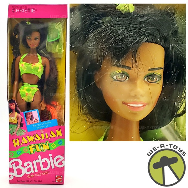 Barbie Hawaiian Fun Christie Doll 1990 Mattel No 5944 NEW
