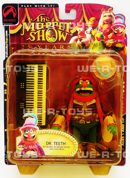 Jim Henson's The Muppets 25 Years Dr. Teeth Action Figure Palisades 2002 NRFP