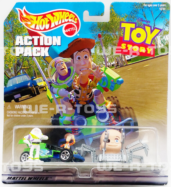 Hot Wheels Action Pack Toy Story Vehicle Set Mattel 1998 No. 18741 NRFP