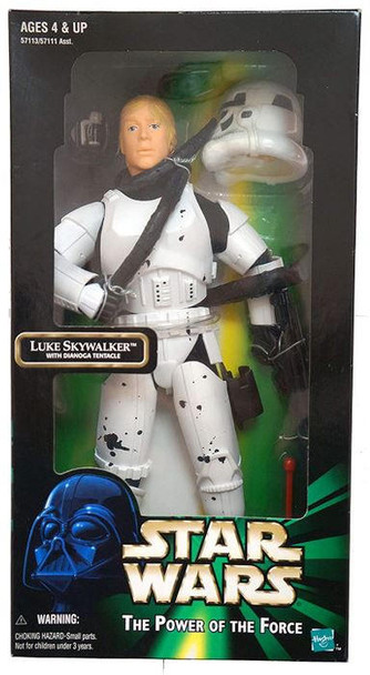 Star Wars The Power of the Force 12 Luke Skywalker Stormtrooper Figure 1998