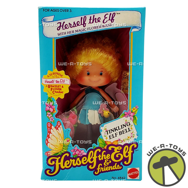 Herself the Elf & Friends Herself the Elf Doll Vintage Mattel 1982 No. 4842 NRFB