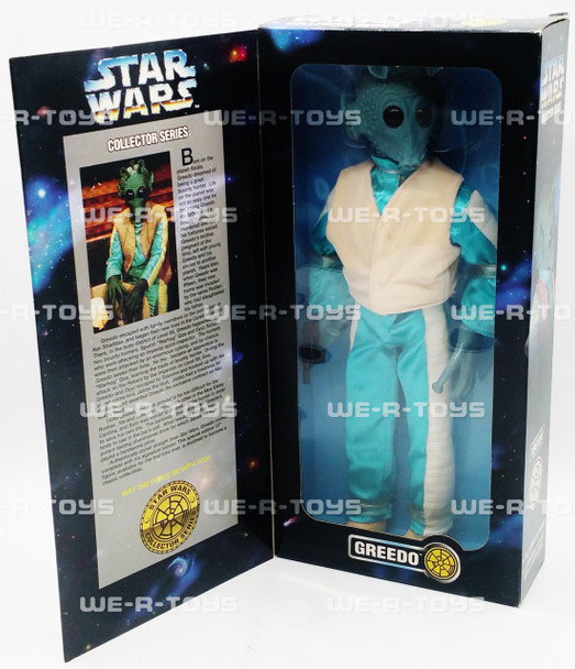 Star Wars Collector Series Greedo 12 Poseable Figure Kenner 1997 No 27976 NRFB