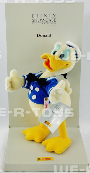 Steiff Club Disney Showcase Collection Donald Duck Plush 2001 No. 651816 NEW