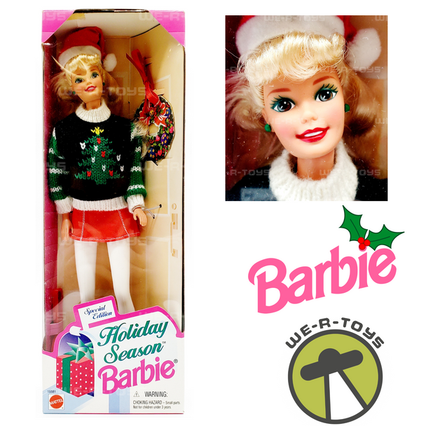 Holiday Season Barbie Doll Special Edition 1996 Mattel 15581