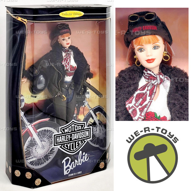 Harley Davidson Redhead Barbie Doll 1998 Mattel 20441