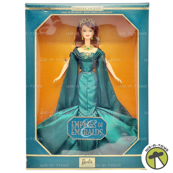 Empress of Emeralds Royal Jewels Collection Barbie Doll 1999 Mattel 25680