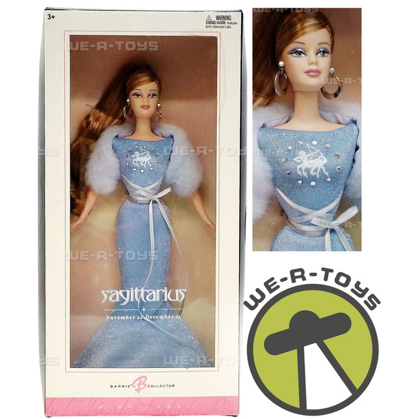 Sagittarius Pink Label Barbie Doll 2004 Mattel C6236