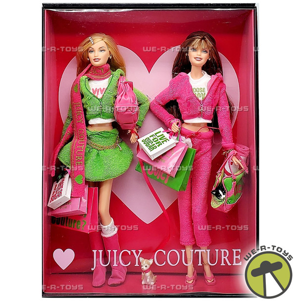 Juicy Couture Barbie Doll Set Gold Label 2004 Mattel G8079