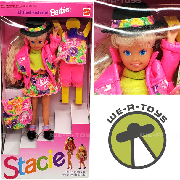 Stacie Littlest Sister of Barbie Doll 4240 1991 Mattel