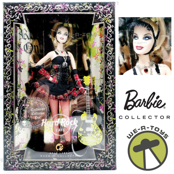 Hard Rock Cafe Barbie Doll #6 Gold Label 2008 Mattel L9663