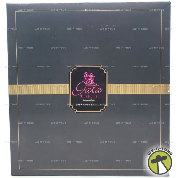 Barbie 50th Anniversary Gala Tribute Giftset 2009 Convention Gold Label