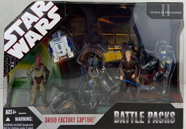 Star Wars 30th Anniversary Collection Battle Packs Droid Factory Capture Set