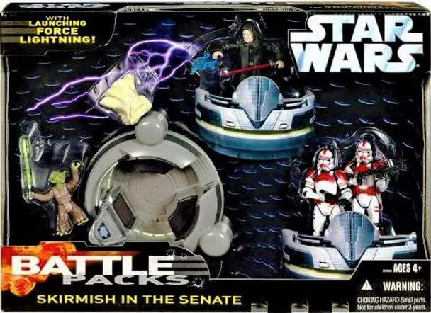 Star Wars Battle Packs Skirmish in the Senate Action Figure Set 2006 Hasbro